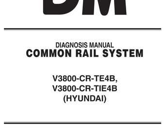 Kubota - Common Rail-systeem - Diagnosehandleiding - V3800-CR-TE4B V3800-CR-TIE4B