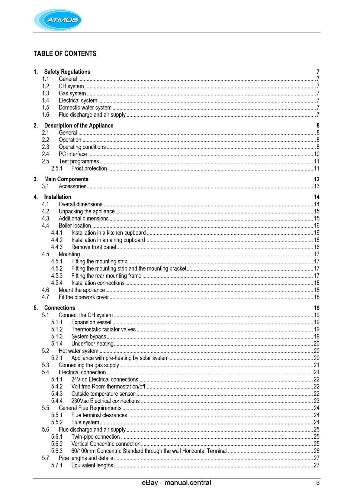 He32 Form.pdf Atmos He32 Installationsanleitung Reprinted - Etsy Österreich
