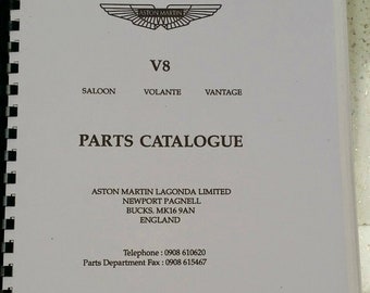 Aston Martin V8 Saloon Volante Vantage Chassis 12032 bis 15001 Weiter Teile