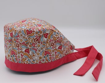 Herzen der Liebe Krankenschwester Scrub Cap 2