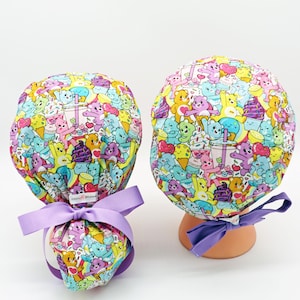 Care Bear sjuksköterskemössa: Hållare för bomullshästsvans, medicinsk kirurgisk mössa