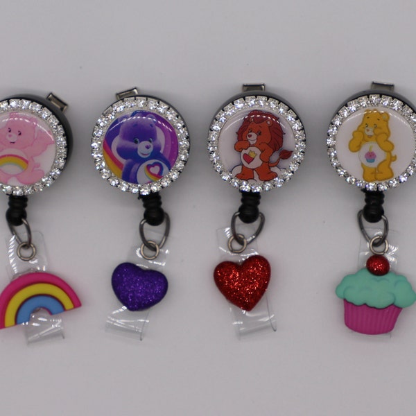 Care Bear Badge Reel, Nurse Badge Reel