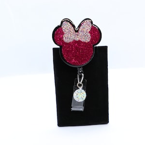 Minnie Maus Abzeichen Reel, RN Abzeichen Reel, Stillabzeichen Reel, Disney Abzeichen Reel