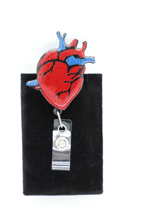 Heart Monitor Badge Reel, Retractable, Cute Nursing Gifts, Medical