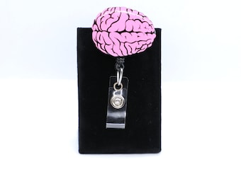 Realistic Brain Badge Reel: Neuro Nurse Gift