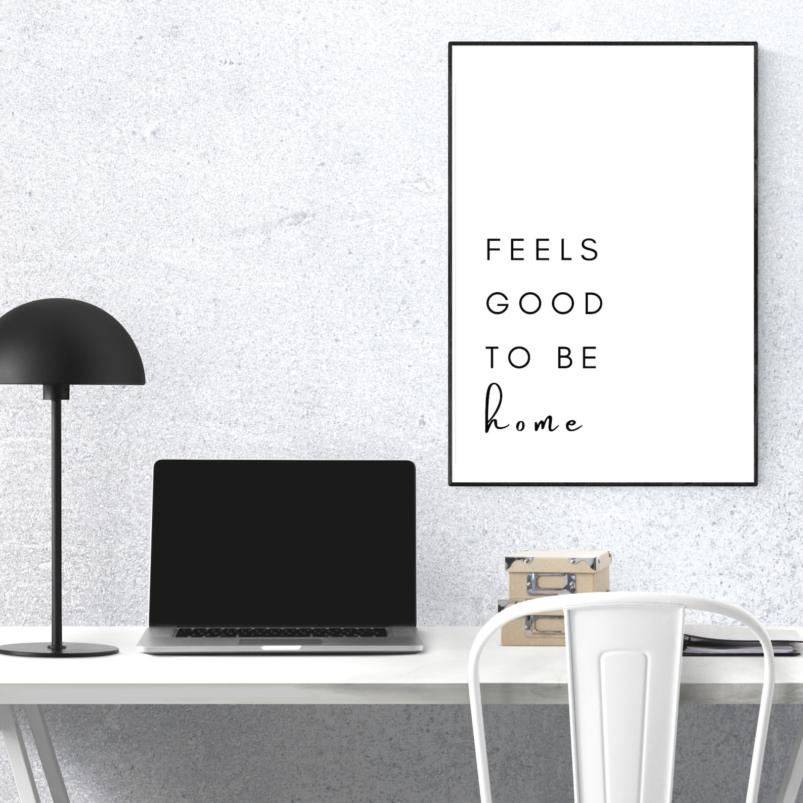 Feels Good To Be Home Wall Art Quote Home Decor Digital Etsy