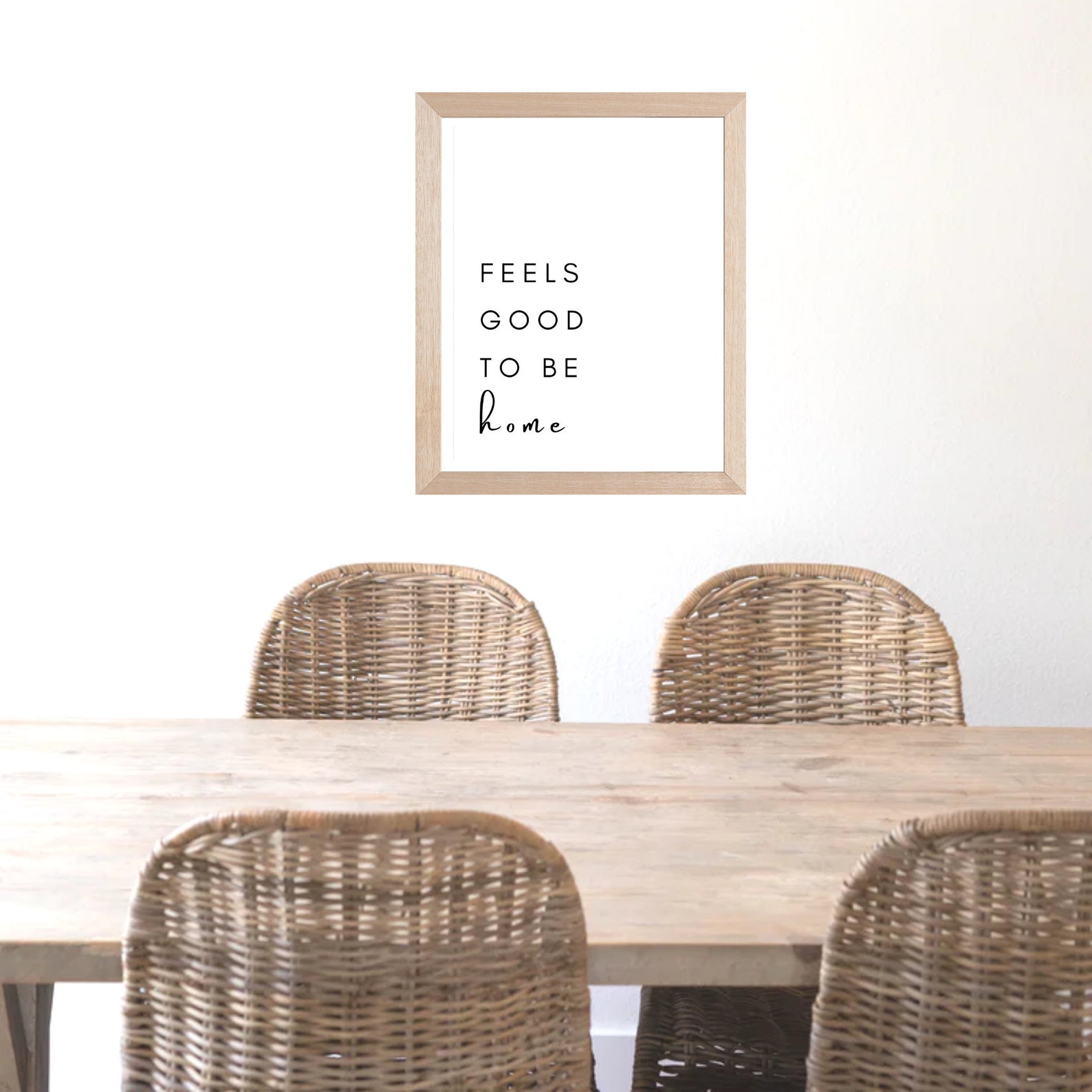 Feels Good To Be Home Wall Art Quote Home Decor Digital Etsy