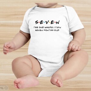 Mono unisex para bebé recién nacido, mono de embarazo, mono de cumpleaños de siete meses