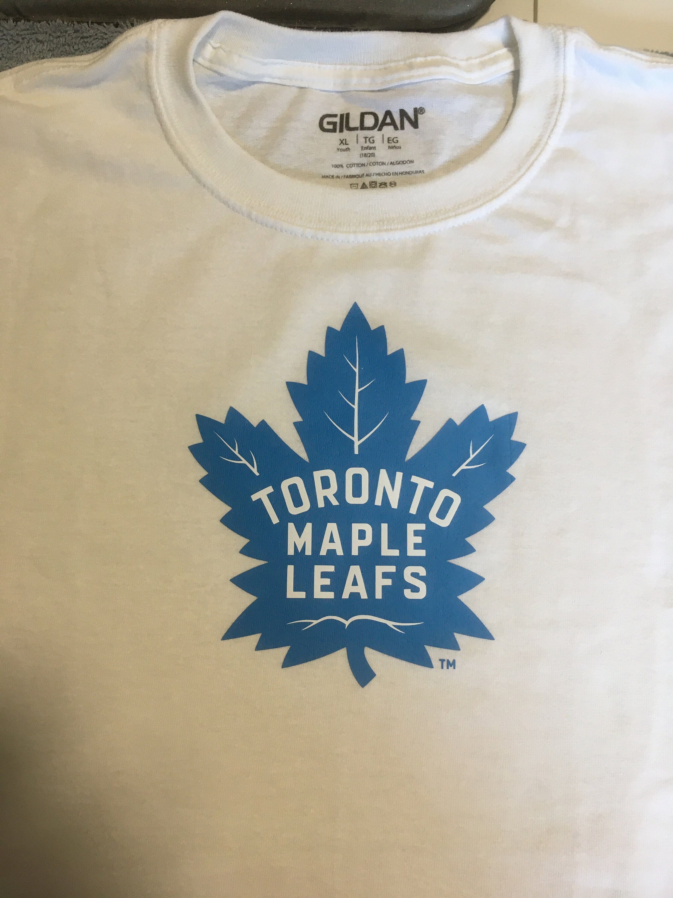 NHL Boys' Maple Leafs Short Sleeve T-Shirt