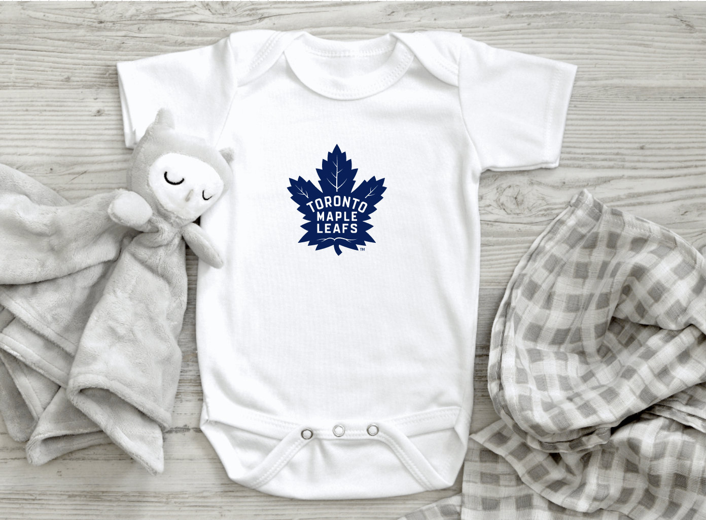 Toronto Maple Leaf Baby Onesie – The DFY Shop ✄