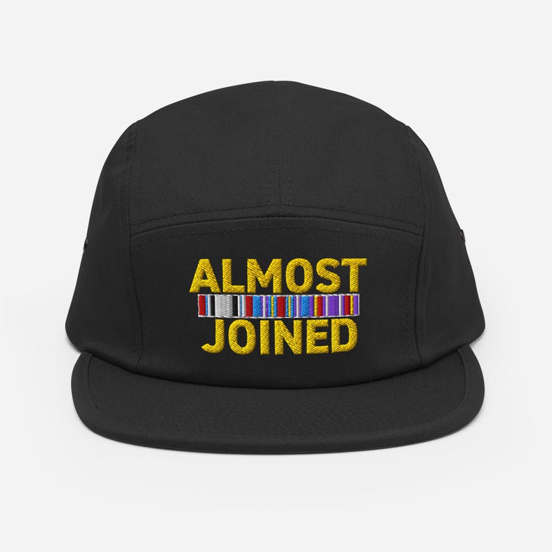 Almost Joined Five Panel Cap