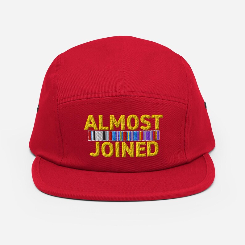 Almost Joined Five Panel Cap