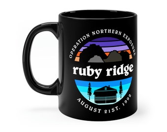 Taza Ruby Ridge Operation Northern Exposure 11oz