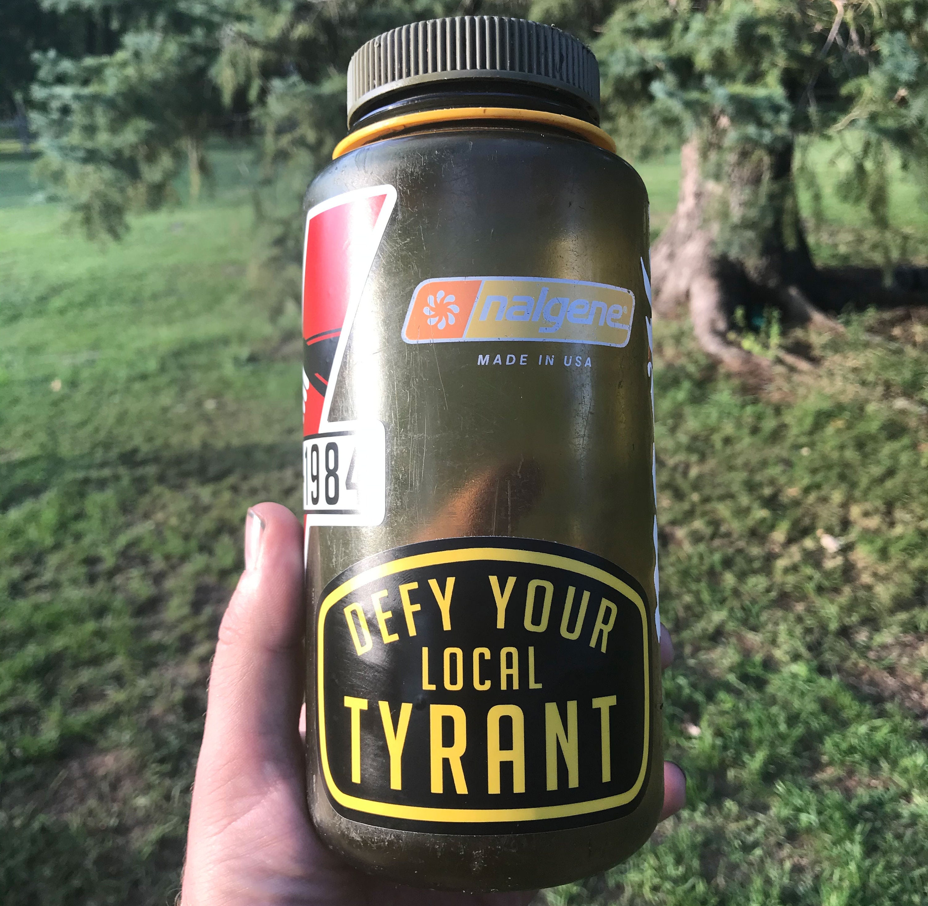 Defy Your Local Tyrant Vinyl Die-cut Sticker 4in - Etsy