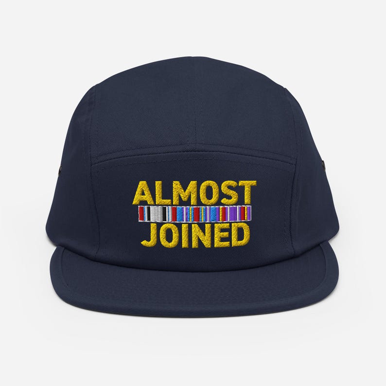 Almost Joined Five Panel Cap