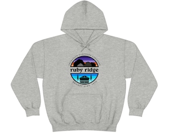 Ruby Ridge Operation Northern Exposure Unisex Heavy Blend Hooded Sweatshirt