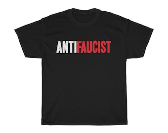 AntiFaucist Fauci Tony Anothony Camiseta unisex de algodón pesado