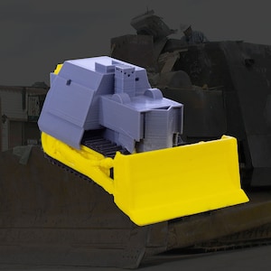 Killdozer Action Figure Model Miniature Doll Mini - 3D Print Kill Dozer Marvin Heemeyer