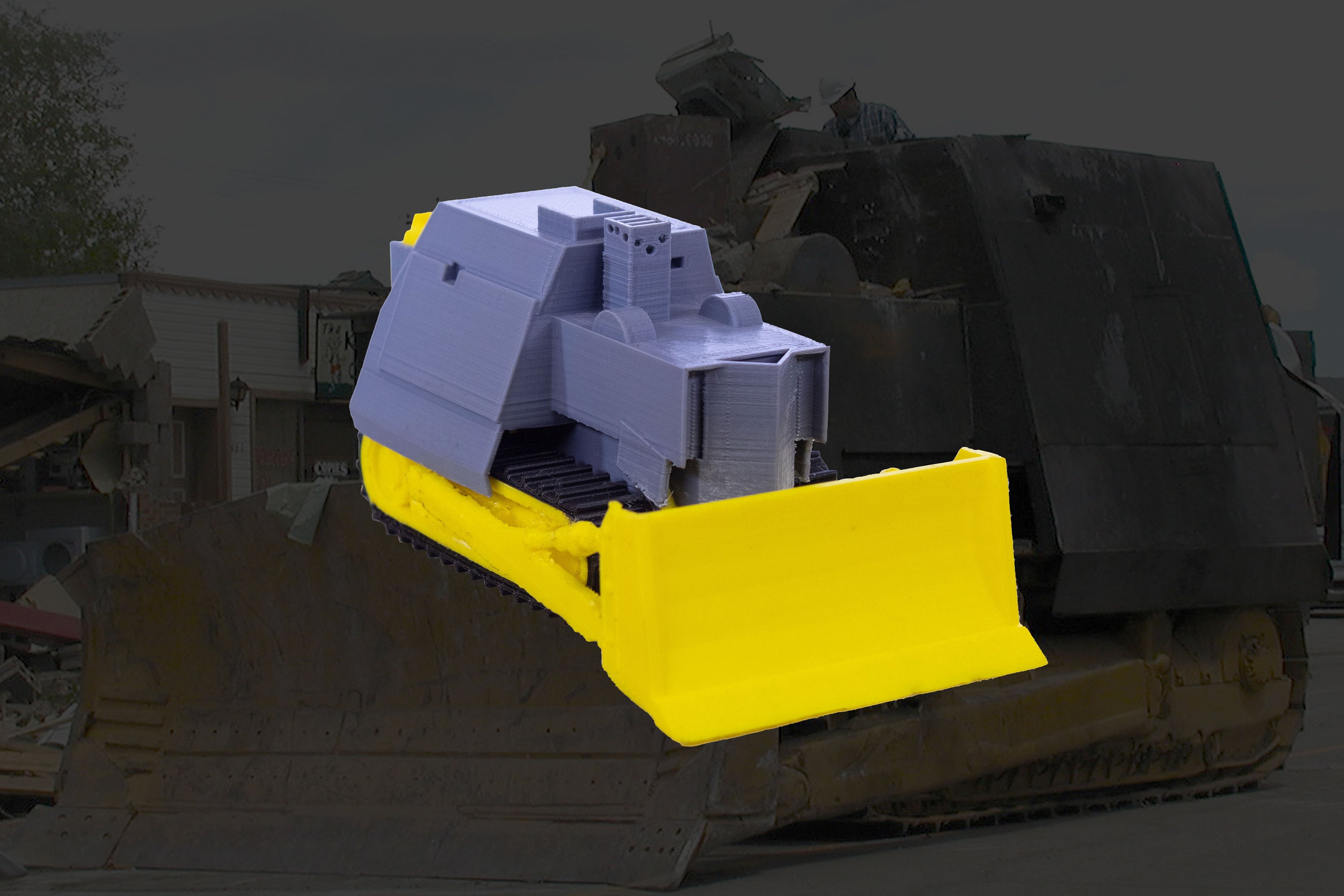 Killdozer Action Figure Model Miniature Doll Mini - 3D Print