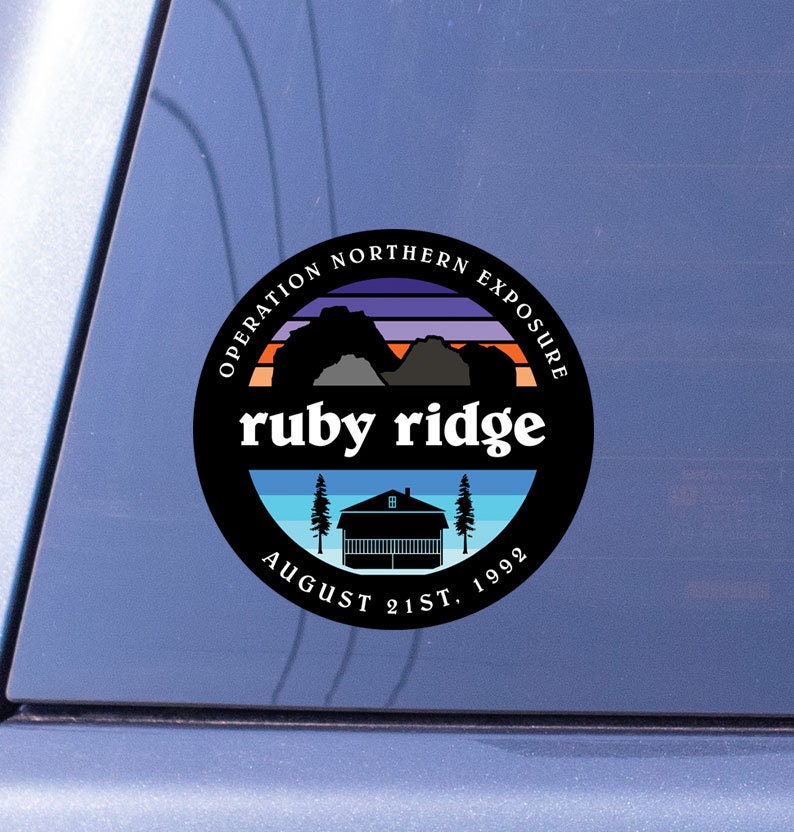 Ruby Ridge Northern Exposure Vinyl Die-cut Sticker 3x3in - Etsy