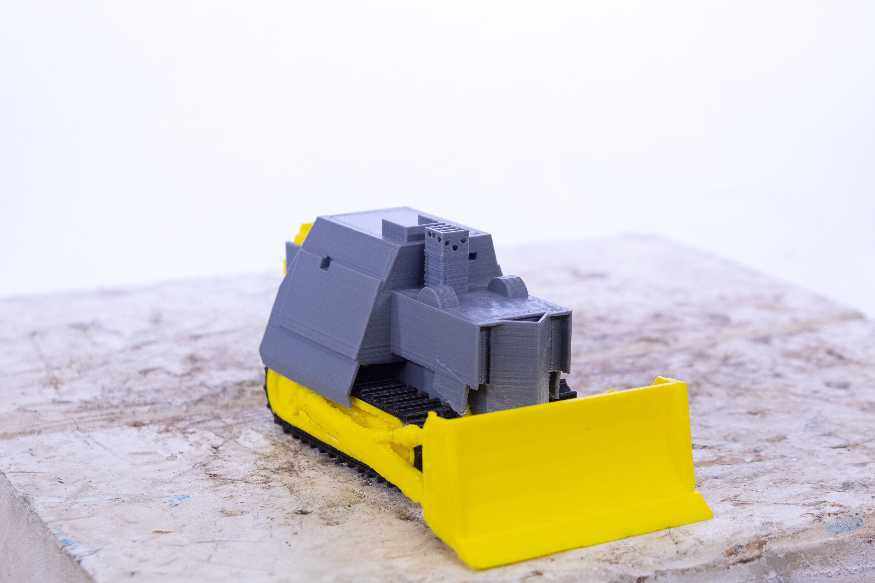 Killdozer Action Figure Model Miniature Doll Mini - 3D Print Killdozer Action Figure Model Miniature Doll Mini - 3D Print