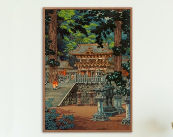 Giclée Print 'Rickshaw Cart' – Ukiyo-e Heroes – Handmade