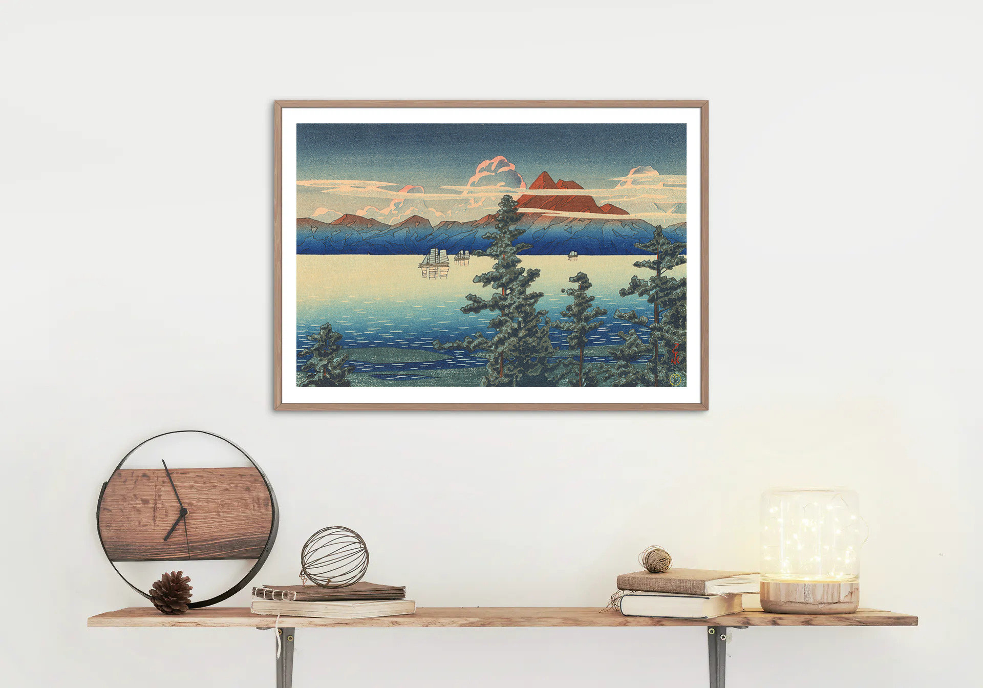 Kawase Hasui Prints Mountain Unzen, Hizen 1927 by Kawase