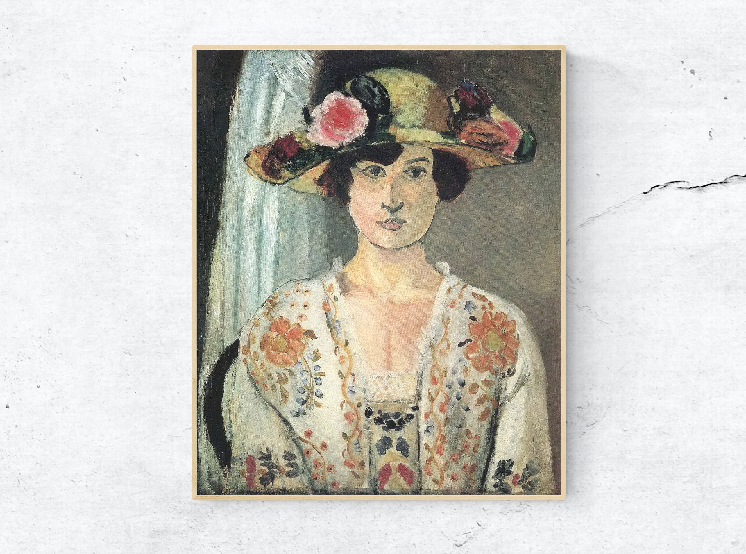 woman with a hat matisse