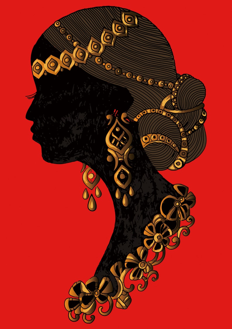 African American Art Canvas Wall Art African American Art Etsy