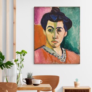 Best 10 of Henri Matisse Portrait of Madame Matisse. The Green Line Art Print Poster, High Quality Henri Matisse prints