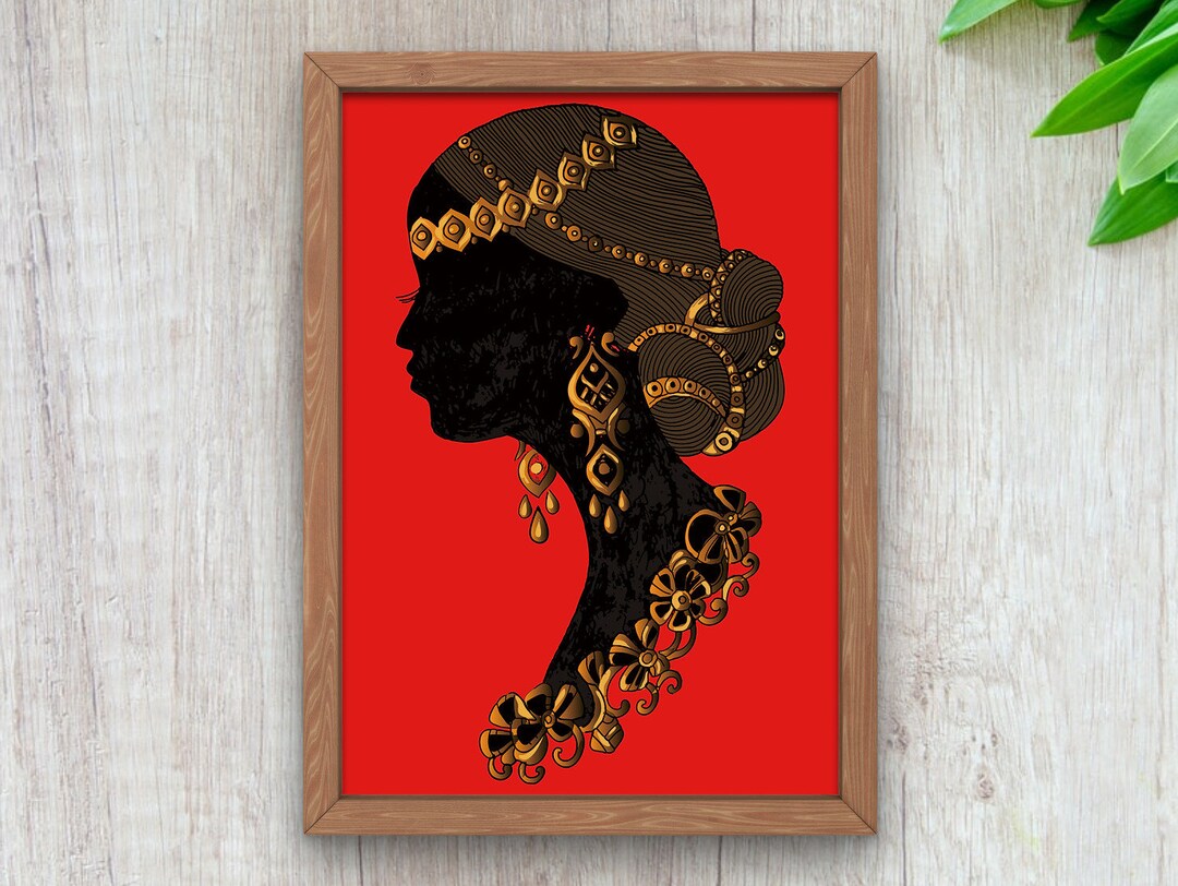 African American Art Canvas Wall Art African American Art Etsy
