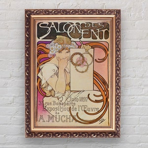 Alphonse Mucha Art Nouveau Print by Alphonse Mucha Print Art Nouveau Poster, Alphonse Prints, Mucha Poster