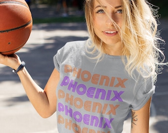 Neon Phoenix Suns NBA Finals Rally the Valley Shirt - Purple, Orange, Arizona, Nash, Devin, Barkley, basketball, sports