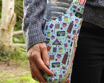 Handy festival day bag - Glastonbury Festival icon fabric