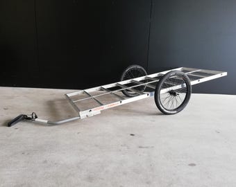 Large cargo bike trailer