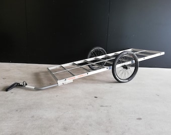 Large cargo bike trailer
