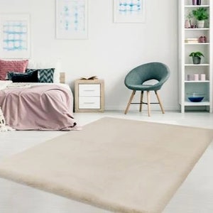 Ivory Super Soft Fluffy Area Rug! - Etsy