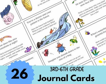 Nature Journal Cards for Kids Printable Nature Study Charlotte Mason Outdoor Activities Instant Download