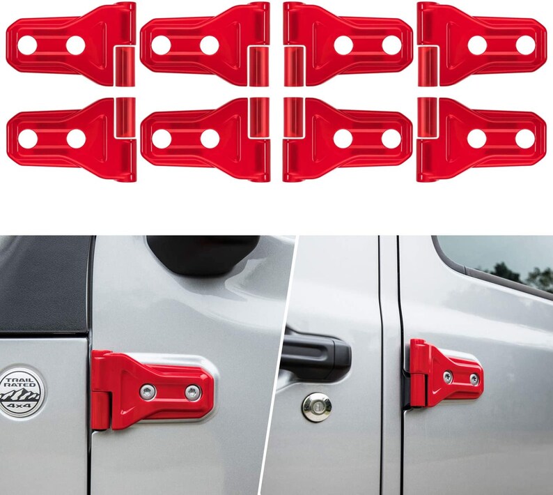 Door Hinge Cover Trim for Jeep Wrangler JL and Jeep Gladiator Etsy