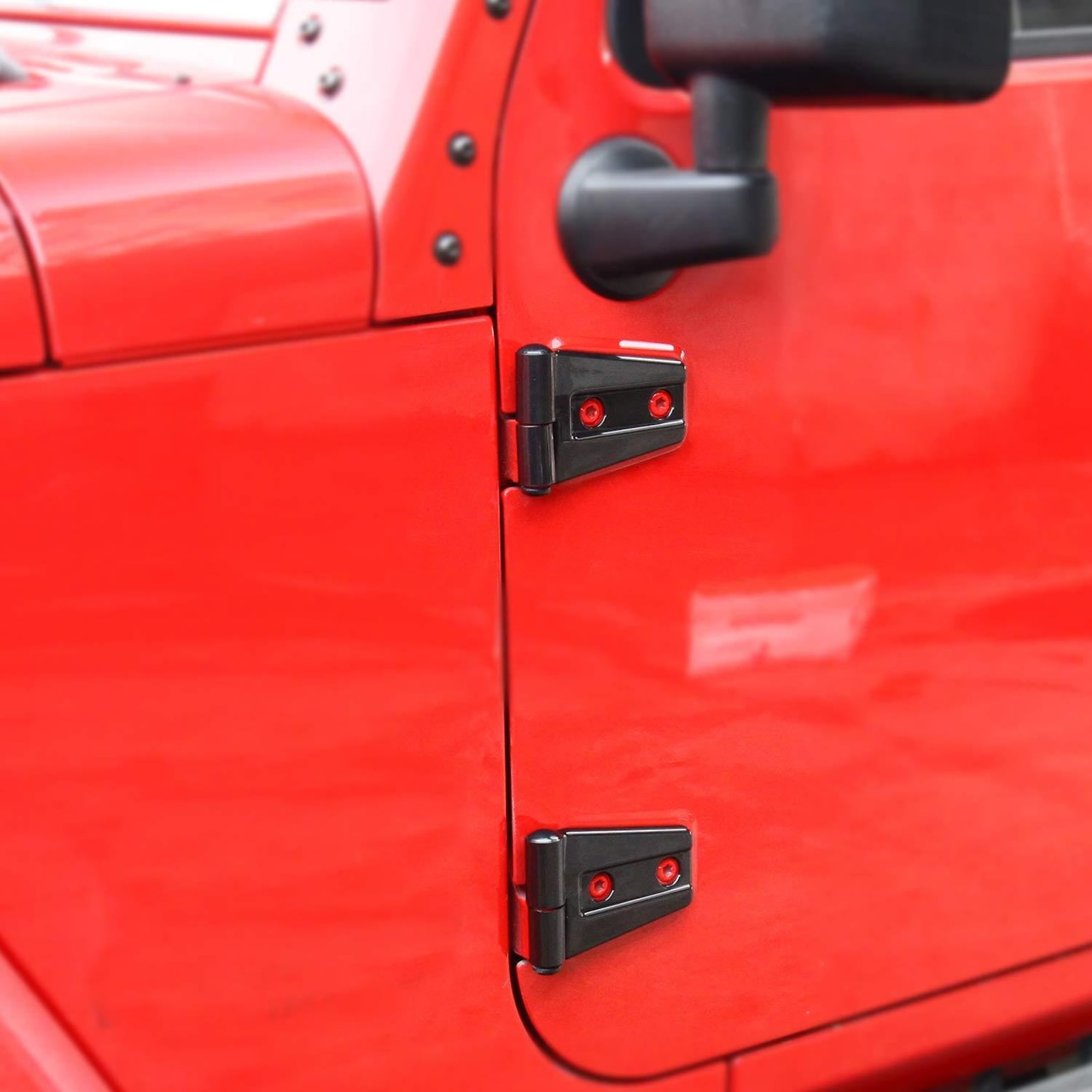 Door Hinge Cover Trim for Jeep Wrangler JK Available in Red & Etsy