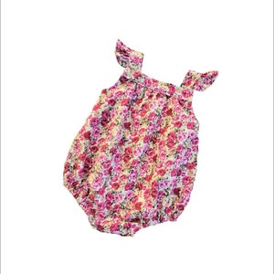 PDF modello di cucito per pagliaccetto, modello di cucito pagliaccetto per bambina per neonata, pagliaccetto con volant, modello di cucito per copertura del pannolino