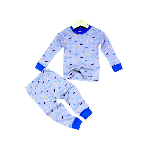 PDF Pyjama unisexe pour enfants, motif de couture power nap garçon fille pdf t-shirt ajusté et pyjama legging, pyjama d'hiver pour enfants 1-8 ans