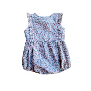 PDF Romper Sewing Pattern, Baby Girl Toddler Playsuit Snap Placket ...