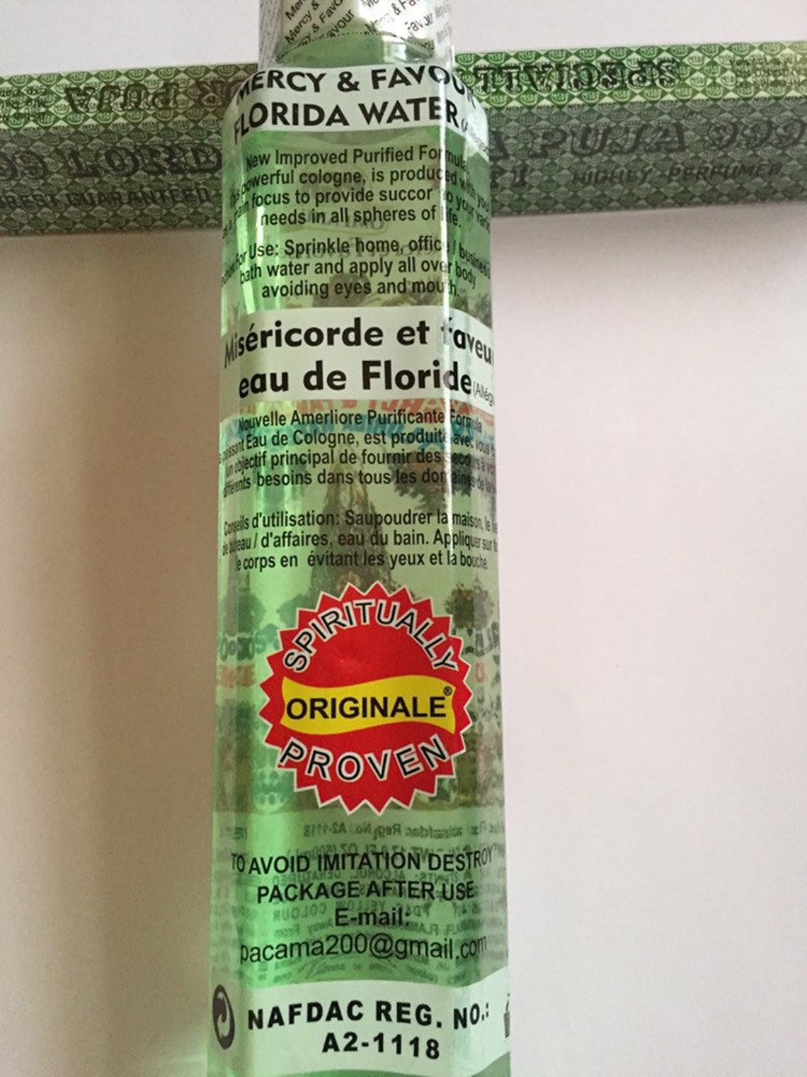 150ml MERCY & FAVOUR FLORIDA Water Perfume Fasting Praying Etsy