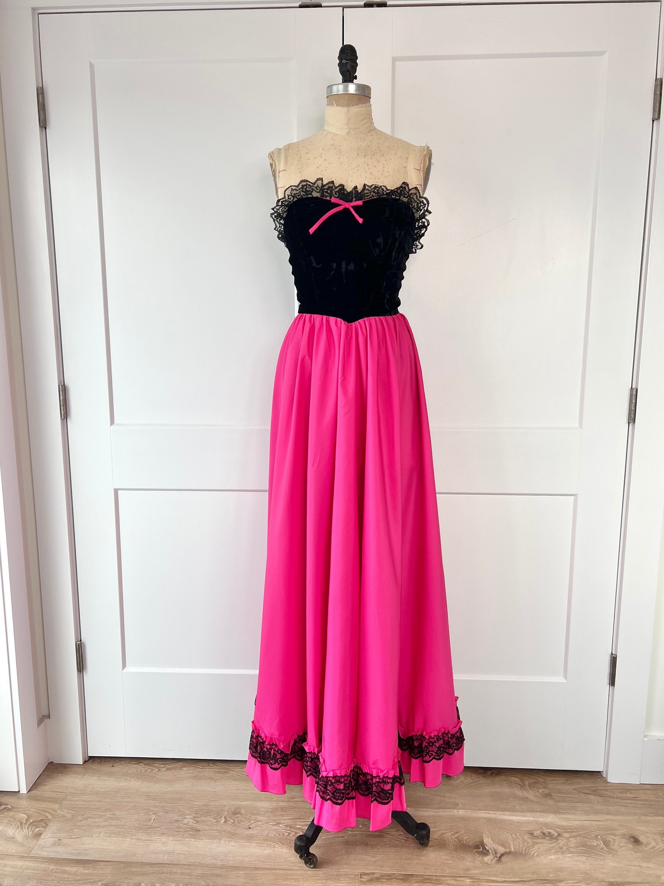 retro dress blue Vintage Silk Satin Appliques Backless Navy Blue Prom Dress Formal Gown US10 / Navy Blue