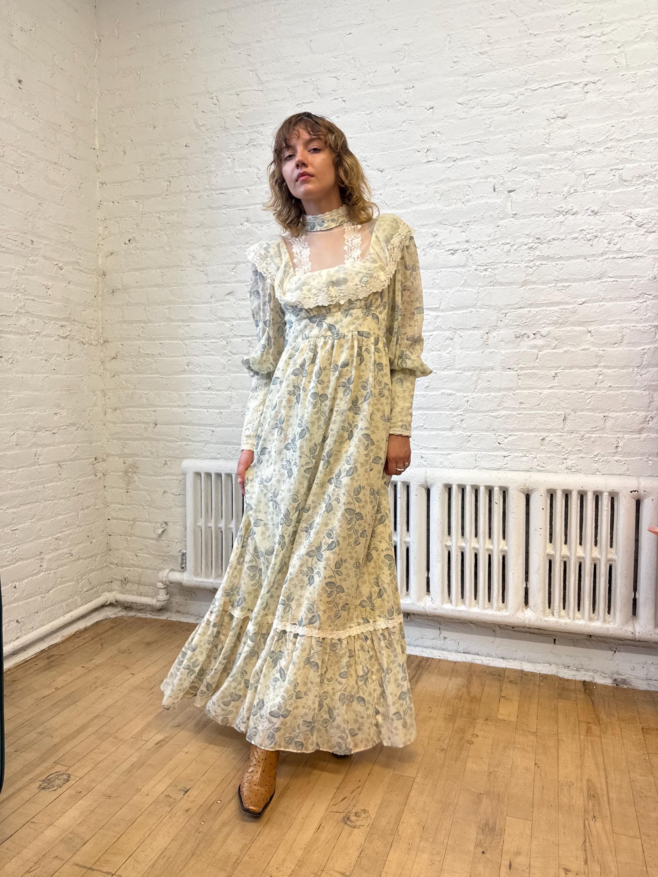 Gunne Sax Dress Size 13 - Etsy