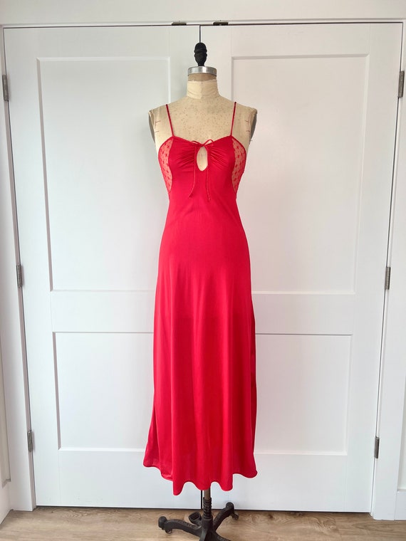 Vintage nylon slip dress Gem