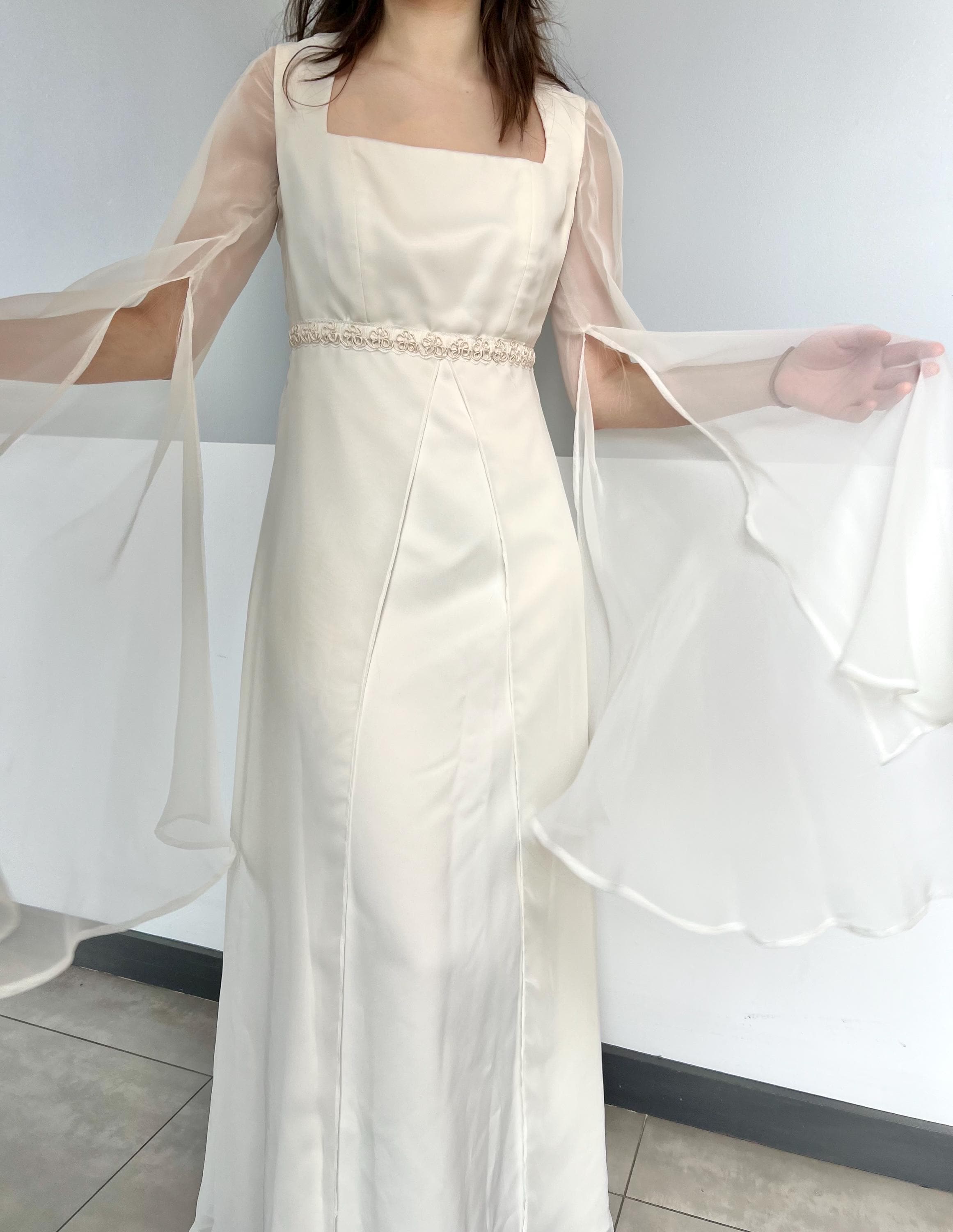 Ethereal White Dress - Etsy