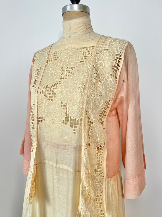Floral Eyelet Cotton Jacket main image 0