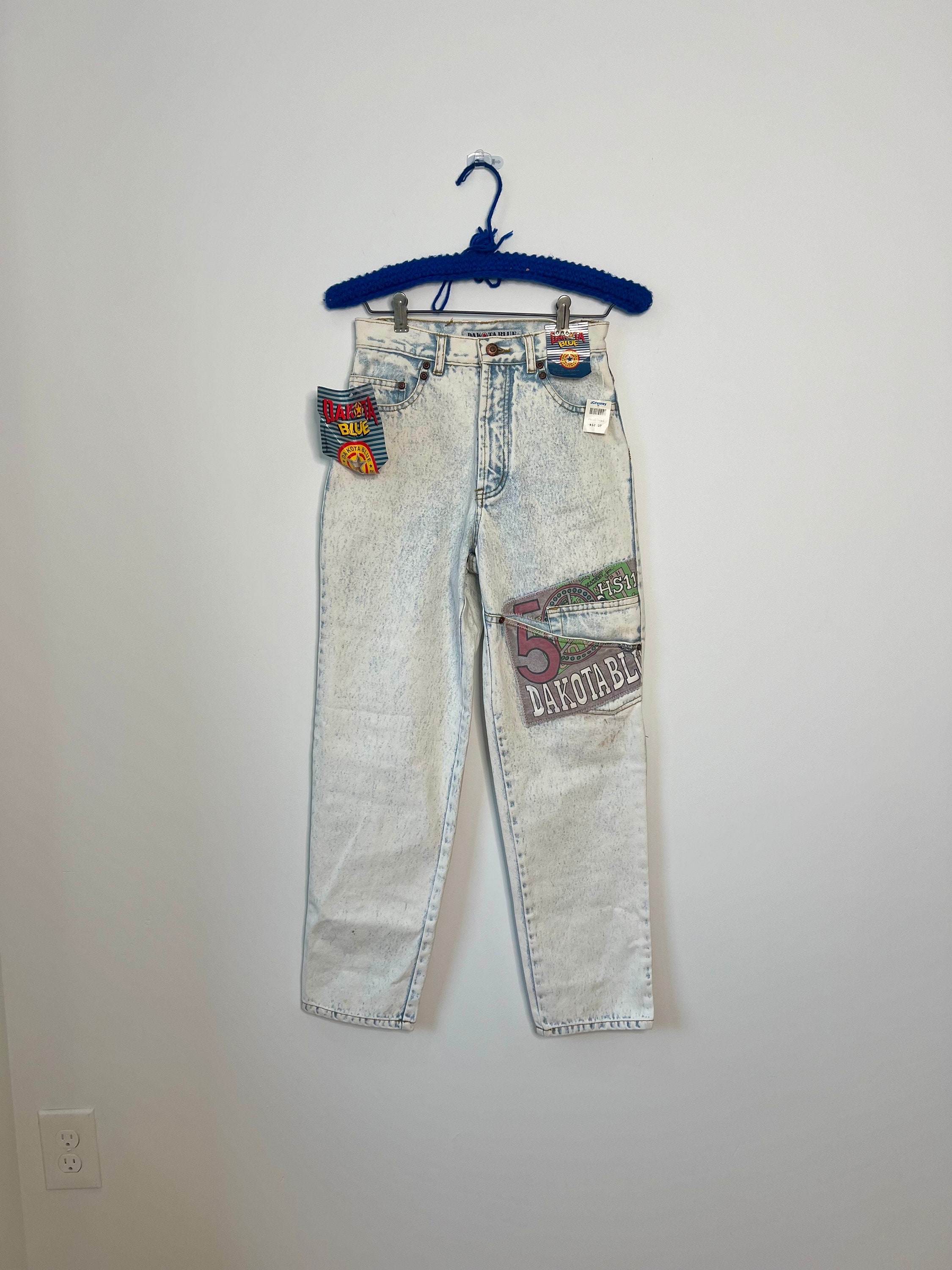 Vintage 1980s Deadstock Dakota Blue - Etsy